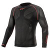 Alpinestars Ride Tech V2 Top Long Sleeve S Black Red Size: XS-S
