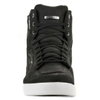 Alpinestars J-6 Waterproof Black White Motorcycle Shoes Front                                                                                                                                                                                                  