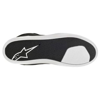 Alpinestars J-6 Waterproof Black White Motorcycle Shoes Sole                                                                                                                                                                                                   