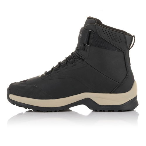 Alpinestars CR-6 Drystar Riding Shoes Black Military Green Camo Sand Size: UK 4