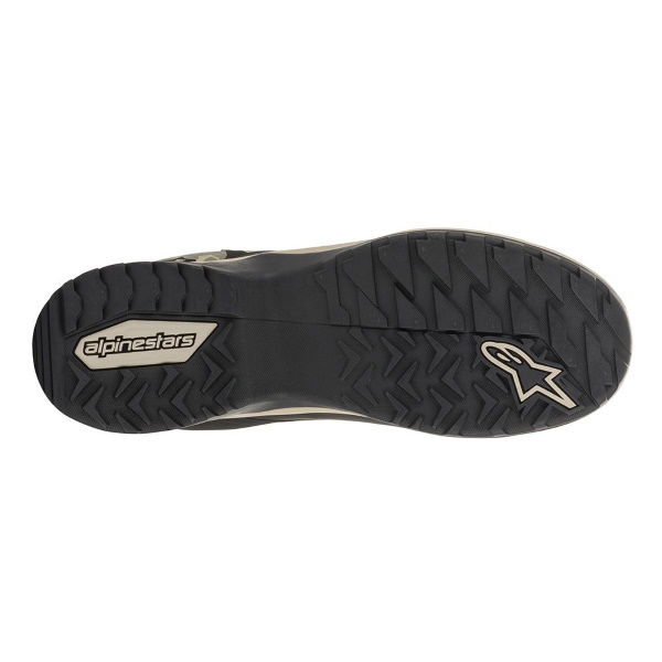 Alpinestars CR-6 Drystar Riding Shoes Black Military Green Camo Sand Size: UK 4
