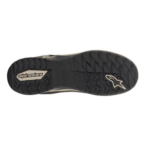 Alpinestars CR-6 Drystar Riding Shoes Black Military Green Camo Sand Size: UK 4