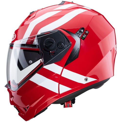 Caberg Duke II Super Legend Helmet Red White Size: M
