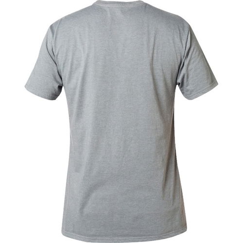 Fox Legacy Heather Graphite Moth T-Shirt Back                                                                                                                                                                                                                  