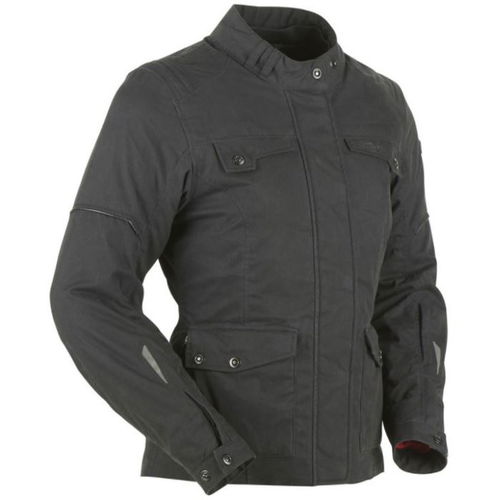 Furygan Zeno Lady Jacket Black Size: Ladies UK - M