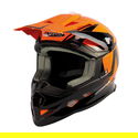 MX700 Podium Helmet Holeshot Black Orange
