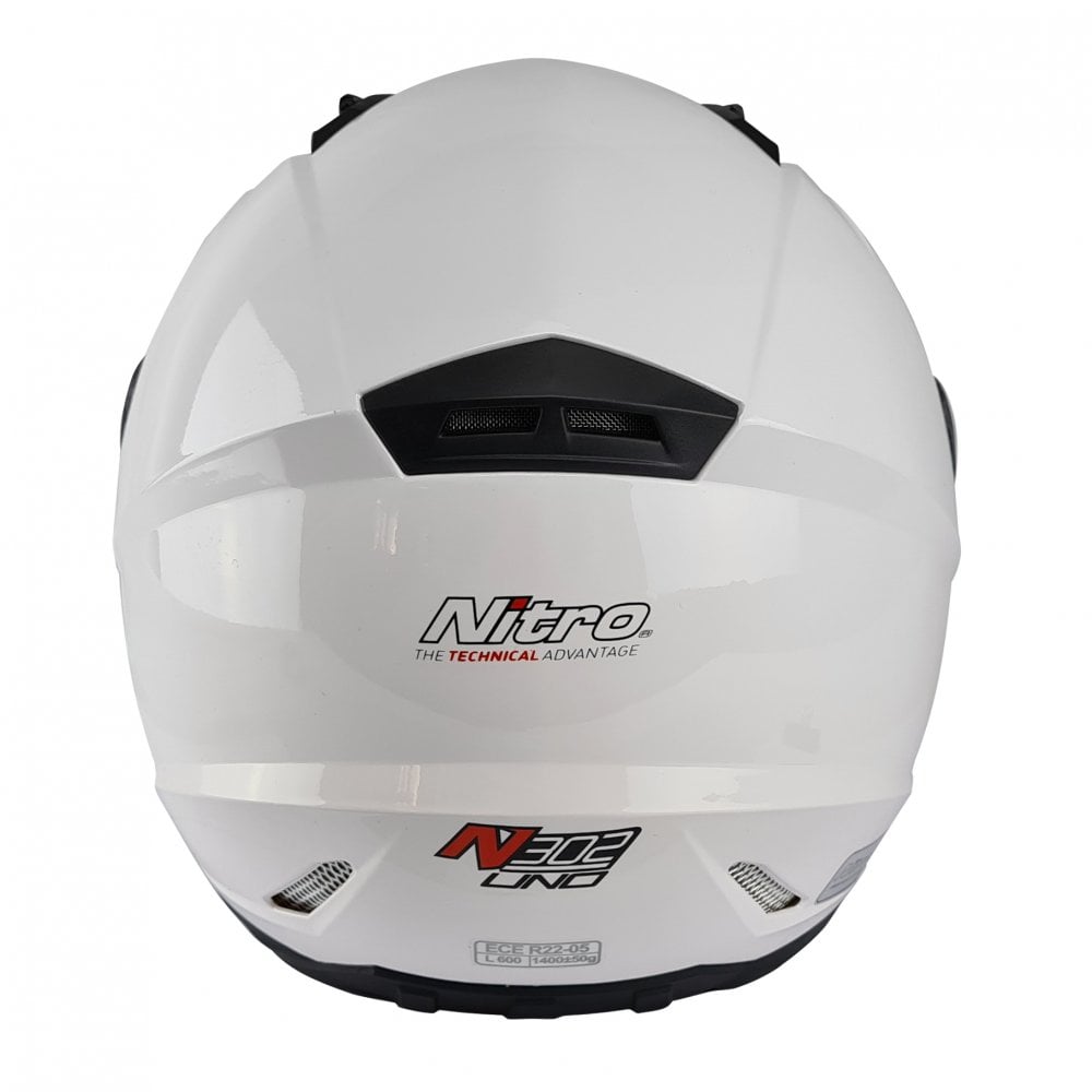 Nitro N302 Helmet White Size: S