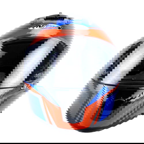 Nitro N540 DVS Podium Helmet Black Blue Safety Red Size: S