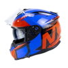 Nitro N540 DVS Podium Helmet Black Blue Safety Red Size: S