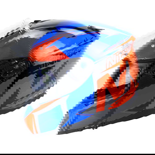 Nitro N540 DVS Podium Helmet Black Blue Safety Red Size: S