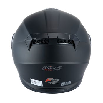 Nitro F440 Flip Front DVS Helmet Satin Black Size: S