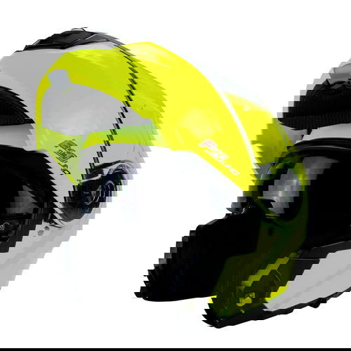 Nitro F440 Flip Front DVS Helmet Gloss Safety Yellow Size: S