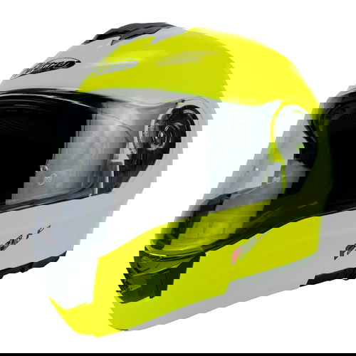 Nitro F440 Flip Front DVS Helmet Gloss Safety Yellow Size: S