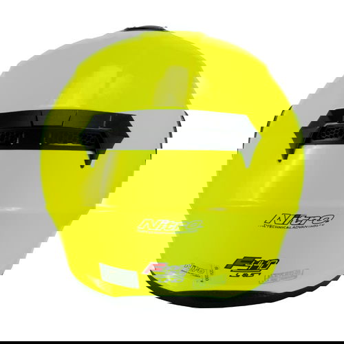 Nitro F440 Flip Front DVS Helmet Gloss Safety Yellow Size: S