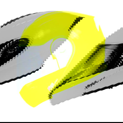 Nitro F440 Flip Front DVS Helmet Gloss Safety Yellow Size: S
