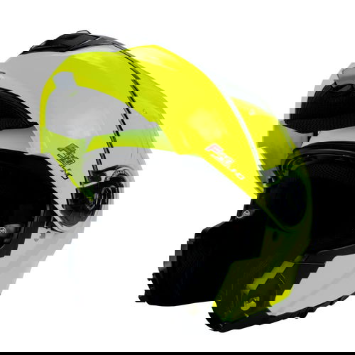 Nitro F440 Flip Front DVS Helmet Gloss Safety Yellow Size: S