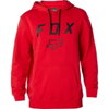 Fox Legacy Dark Red Moth Fleece Front                                                                                                                                                                                                                          