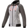 Alpinestars Stella Chrome Sport Hoodie Melange Grey Tar Diva Pink Size: Ladies UK - S