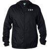 Fox Attacker Black Windbreaker Front                                                                                                                                                                                                                           