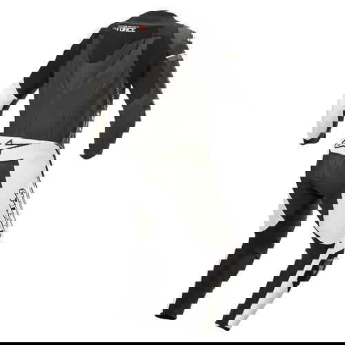 Alpinestars GP Force Phantom Suit Black White Metallic Grey Size: Mens UK - 38