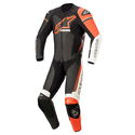 GP Force Phantom Suit Black White Red Fluo