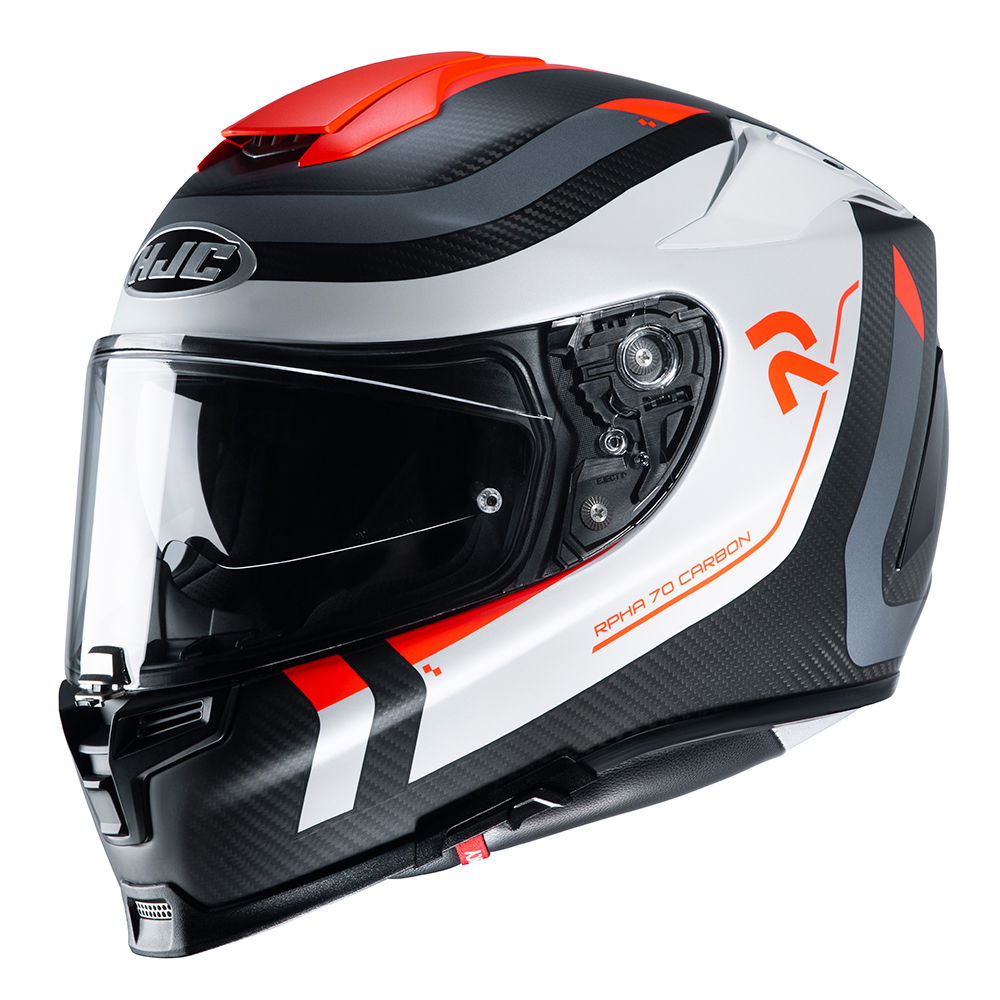 HJC RPHA 70 Reple Carbon Helmet Orange Size: S