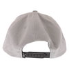 Fox Instill Snapback Steel Grey Baseball Cap Back                                                                                                                                                                                                              