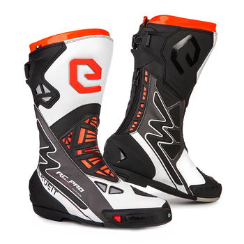 Eleveit RC-Pro Boots White Fluo Orange Size: UK 6.5