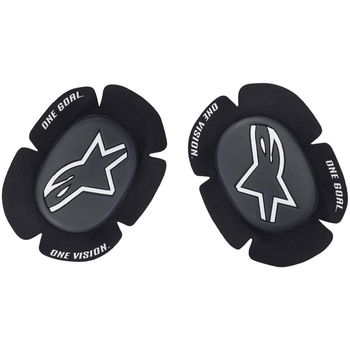 Alpinestars GP Sport Evo Knee Sliders Black White