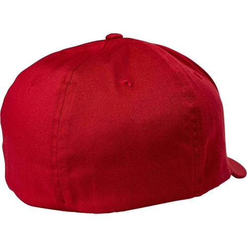 Fox Epicycle Dark Red Flexfit Hat Back                                                                                                                                                                                                                         
