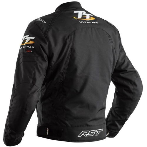 RST IOM TT 2237 Grandstand Jacket Black Size: Mens UK - 40