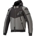 Sektor V2 Tech Hoodie Melange Dark Grey Black