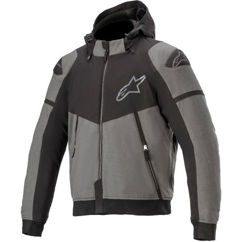 Alpinestars Sektor V2 Tech Hoodie Melange Dark Grey Black Size: Mens UK - S