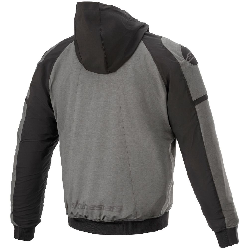 Alpinestars Sektor V2 Tech Hoodie Melange Dark Grey Black Size: Mens UK - S
