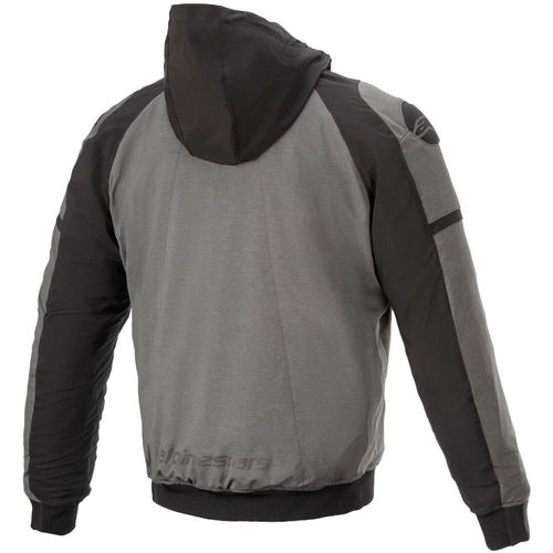Alpinestars Sektor V2 Tech Hoodie Melange Dark Grey Black Size: Mens UK - S