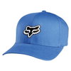 Fox Legacy Flexfit Distressed Blue Hat Front                                                                                                                                                                                                                   