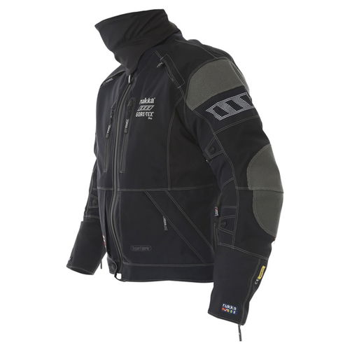 Rukka Arma-S Mens Black GoreTex Waterproof Textile Motorcycle Jacket Side                                                                                                                                                                                      