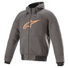 Alpinestars Chrome Sport Hoodie Tar Grey Flame Orange Size: S