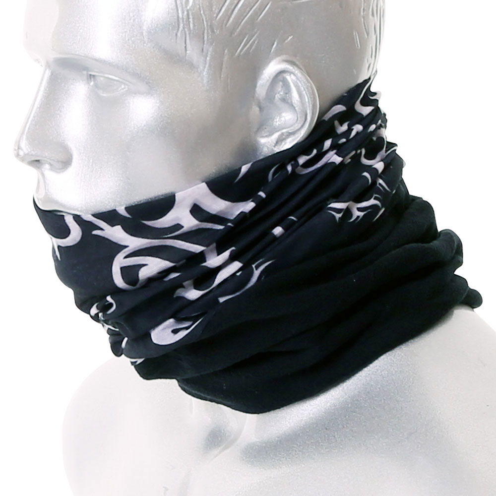 Richa Nekx Neck Tube Heraldic Black Black Heraldic Black Black