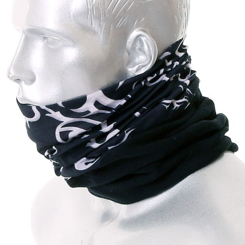 Richa Nekx Neck Tube Heraldic Black Black Heraldic Black Black