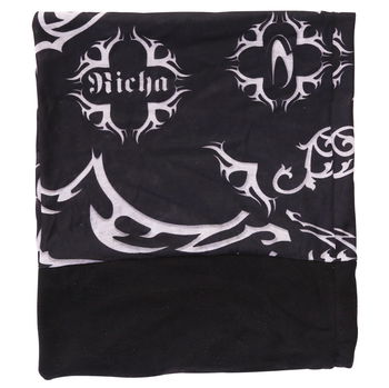 Richa Nekx Neck Tube Heraldic Black Black Heraldic Black Black