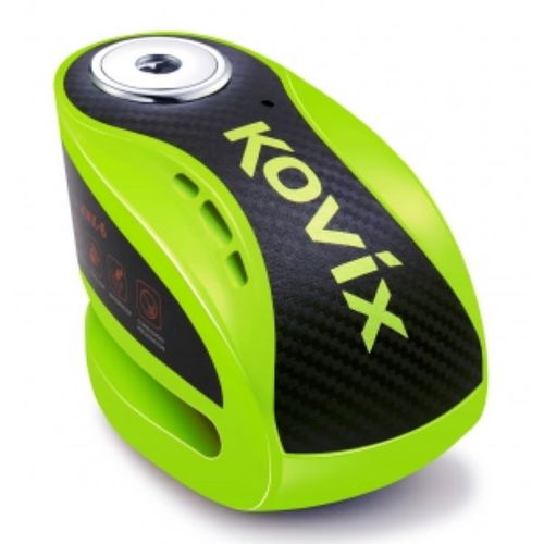 Kovix 10mm Alarm Disc Lock Fluo Green