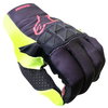 Alpinestars Racefend Gloves Black Yellow Flo Red Flo Size: Mens - M