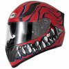 Vcan V128 Mordhi Helmet Red Red