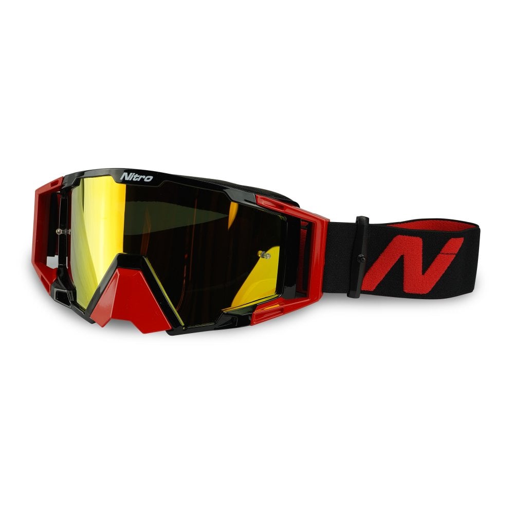 Nitro NV-100 Goggles Red Red