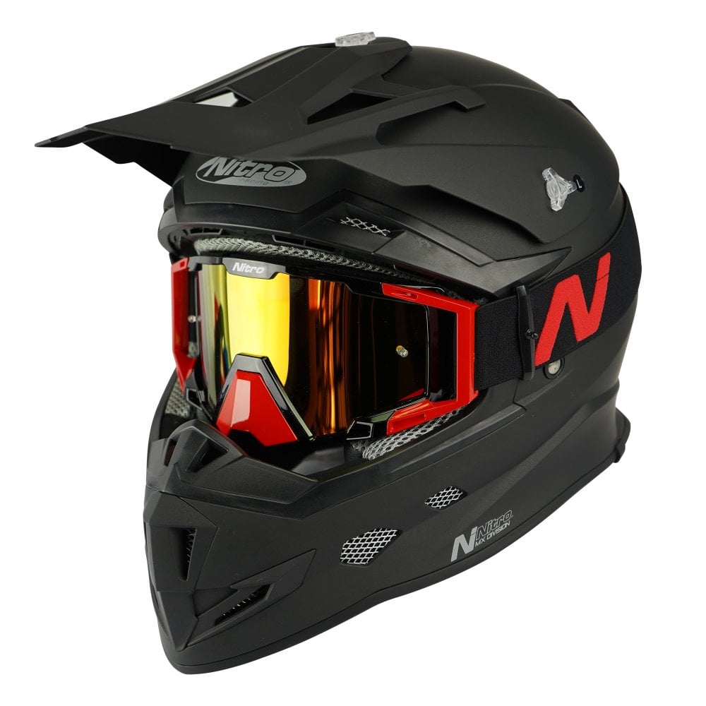 Nitro NV-100 Goggles Red Red
