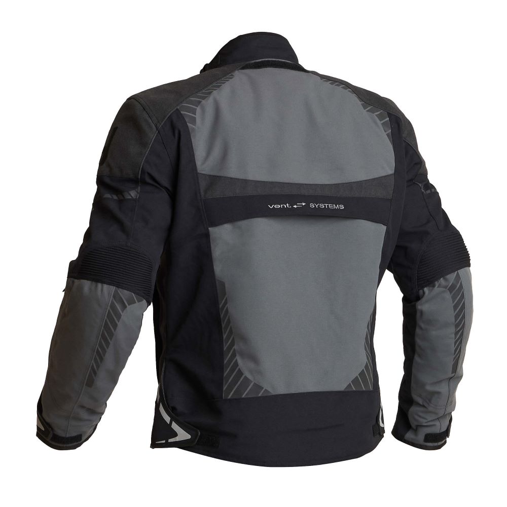 Halvarssons Vansbro Textile Jacket Black Grey Black Grey