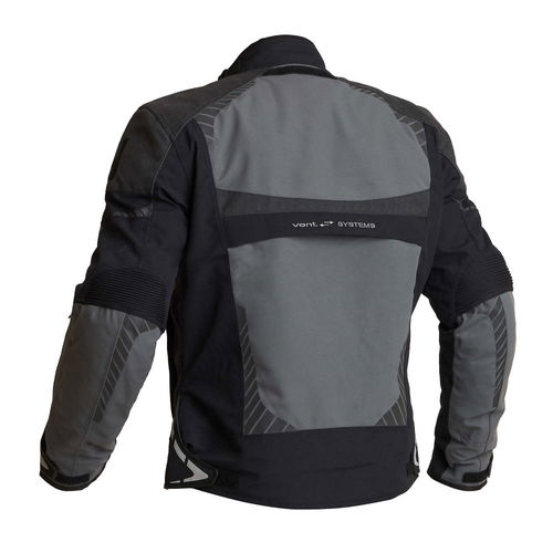 Halvarssons Vansbro Textile Jacket Black Grey Black Grey