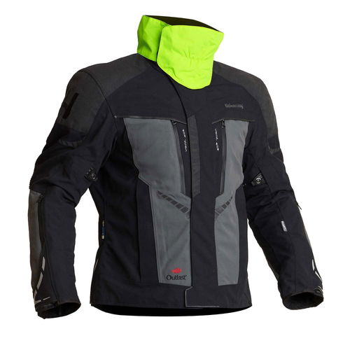 Halvarssons Vansbro Textile Jacket Black Grey Black Grey