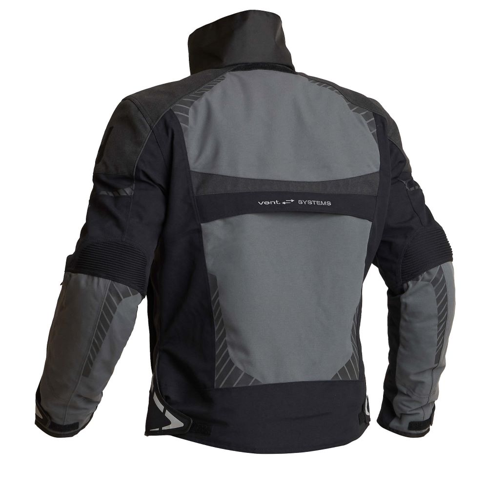 Halvarssons Vansbro Textile Jacket Black Grey Black Grey